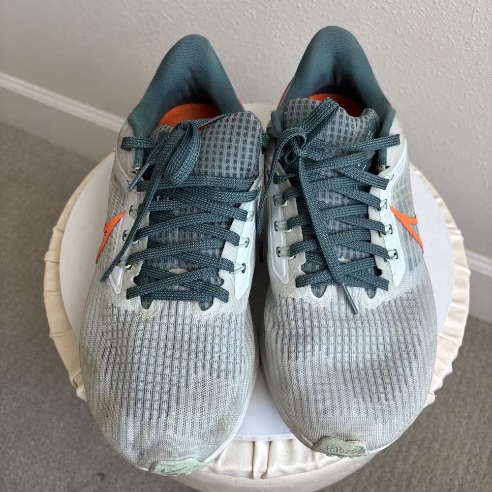 Nike Air Zoom‎ Pegasus 39 Pure Platinum/Total Orange DH4071-003 Mens Shoe Sz 7.5